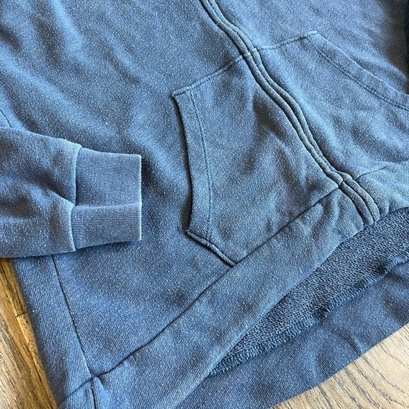 Abercrombie & Fitch Women’s Blue Zippered Hoodie, size medium - Picture 2 of 6